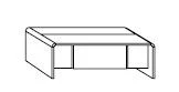 MIAMI MM 001 Palissandre Cтол для руководителя (220х100х75) Палисандр Miami (мебель для руководителей)  палисандр - Фото предпросмотра