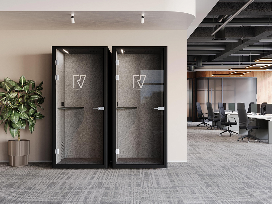 Новинка! Серия акустических кабинок SoundCube.