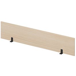 Экран для одиночного стола СМЭ18-18 Бук/Антрацит 1800x18x350 Арго-М - Фото предпросмотра