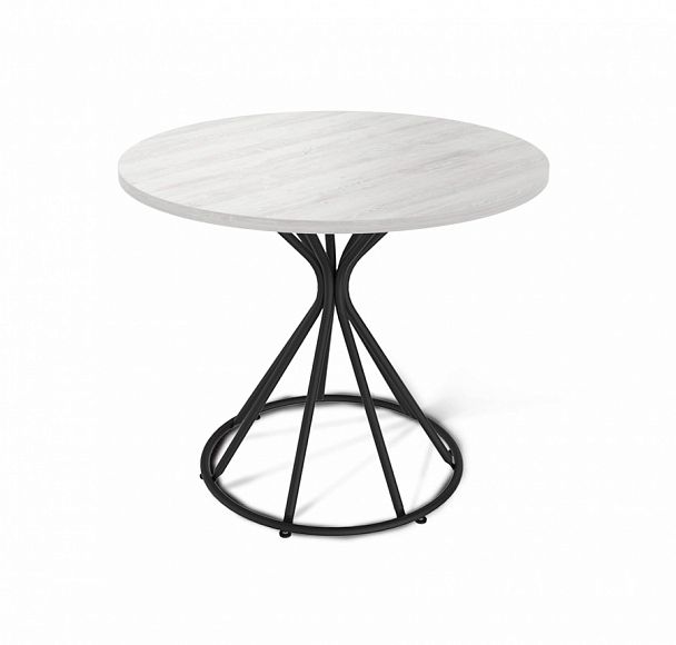 Стол Sheffilton SHT-TU4-1/80 ЛДСП черный муар/сосна касцина - Вид 1