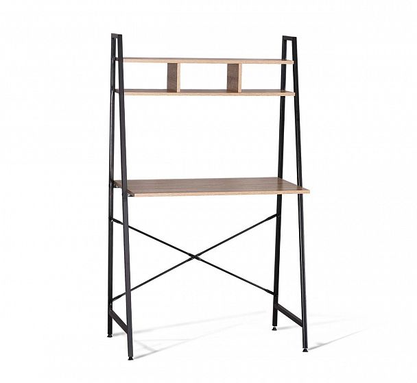 Стол офисный Sheffilton SHT-T36 черный/скандинавский орех - Вид 1