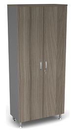 Гардероб широкий (выдвижная вешалка) Берлин Дрифтвуд/Серый ШГ5-90 - Фото предпросмотра