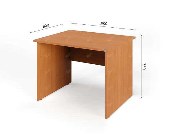 ЛАЙТ / LIGHT RLG003-10x8 Прямоугольный стол 100x80x75 Вишня - Вид 2