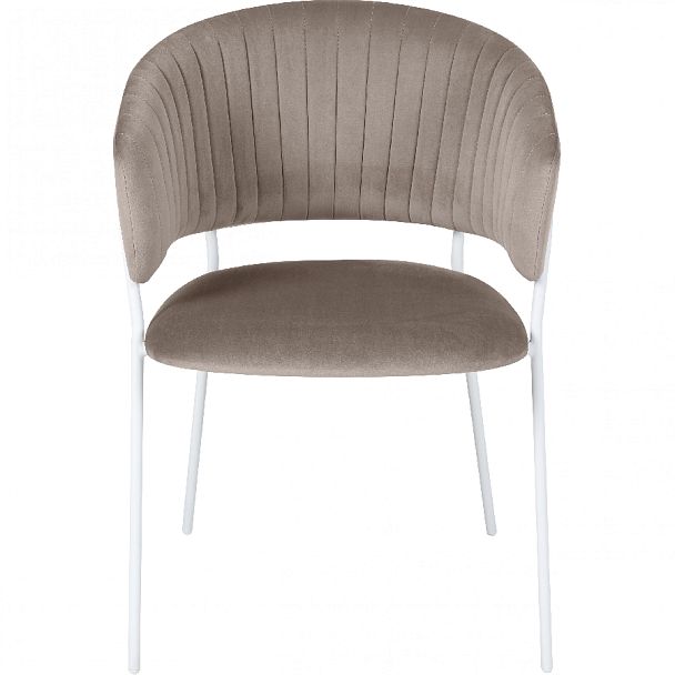 Стул кухонный Даксон мокко велюр/белый - Вид 2