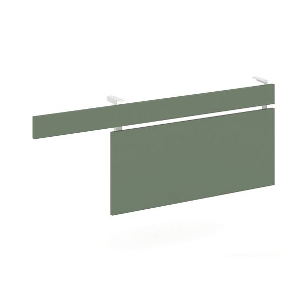 Concept Царга стола с опорной тумбой CN.CST-003 Кобо/Металл Белый 1230*18*458 - Вид 1