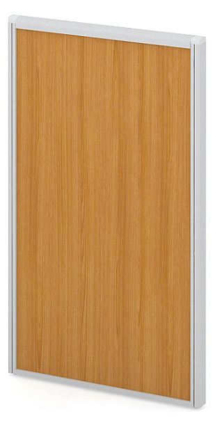 Модуль сплошной "Мобильные офисные перегородки «Логика»"  ПК-ЛГ-МДС138х80Д-В1-24 ольха - Вид 1