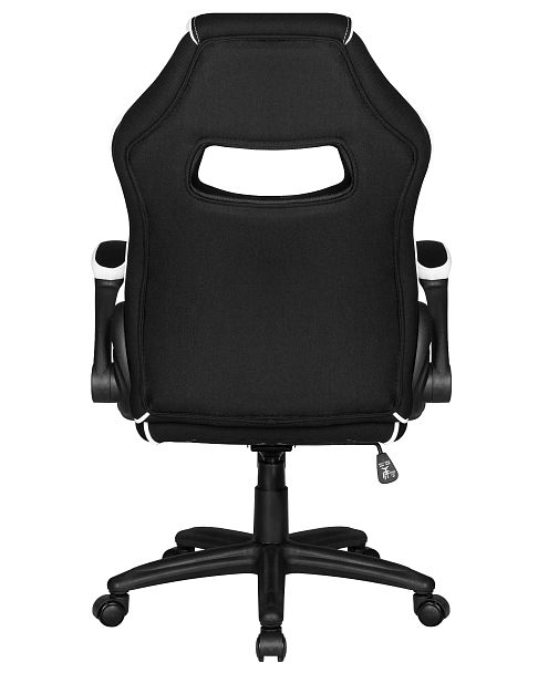 Кресло игровое DOBRIN RICK (черно-белая ткань) - Вид 5