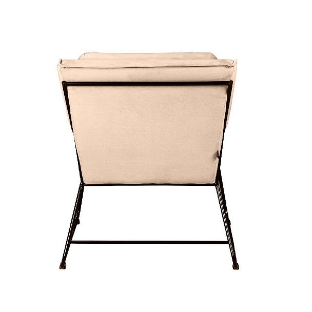 Кресло Alex, бархат бежевый 5 - Вид 6