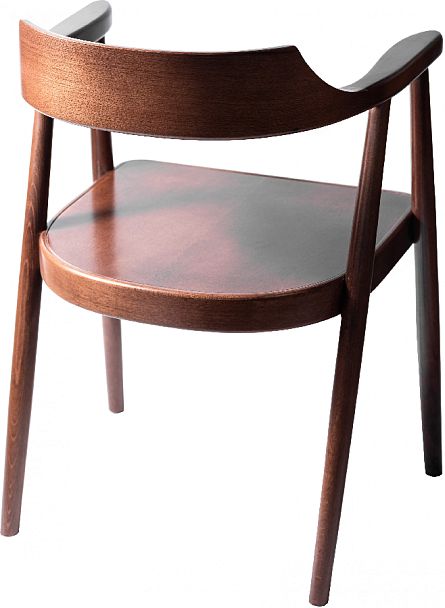 Комплект деревянных стульев с подлокотниками Боэн светлый орех, 3 шт. - Вид 4