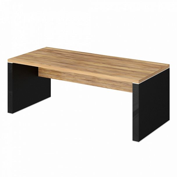 Стол руководителя "Столы руководителя" ПК-ПРЛ-СТ200Х90-В1-1078 таксония медовая - Вид 1