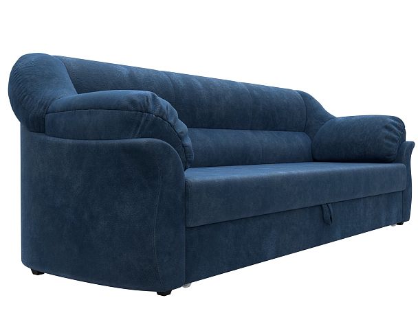 Диван прямой Карнелла Велюр синий - Вид 3