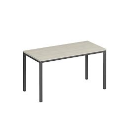 Стол письменный на металлокаркасе МП2 Комфорт МП2 К.А2 162 ДШ дуб шамони светлый / антрацит - Фото предпросмотра