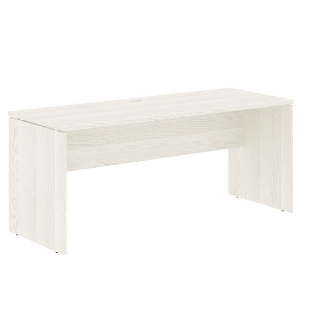 Стол прямой EDST 1767 Ясень Траун/Белый 1760х670х750 EDIS - Вид 1