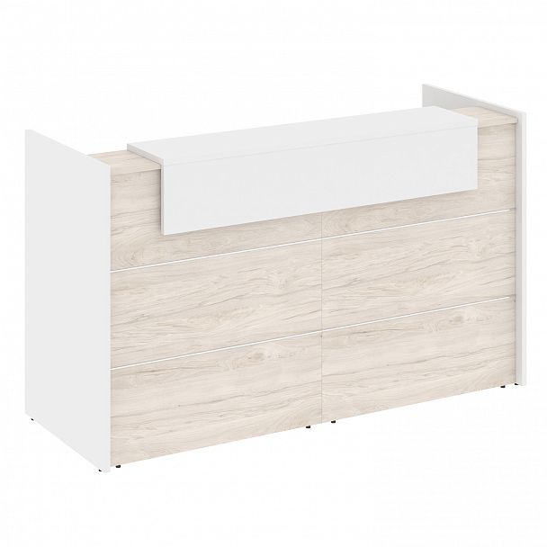 Ресепшн "Onix" O.R-K-6 денвер светлый/белый - Вид 2