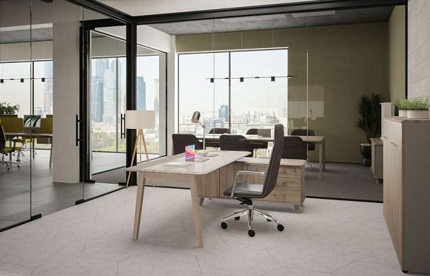 Стол для переговоров прямоугольный WOOD Time wood ТМ В2 151 ВЛ мокко премиум - Вид 4