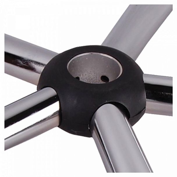 Накладка-кожух для хромированного пятилучия NZ004, пластик черный - Вид 1