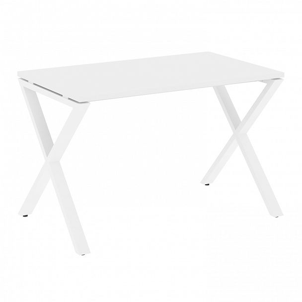 Стол рабочий "Loft" VR.L-SRX-2.7 белый бриллиант/белый - Вид 1