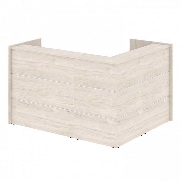 Ресепшн Г-образный "Onix" O.R-K-22 денвер светлый - Вид 2