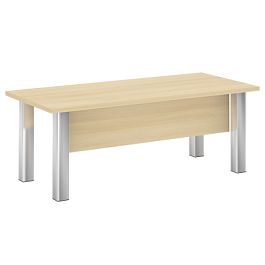 Yalta Стол руководителя M-LT.D-20.1 Акация/Нерж. сталь 2000*900*750 - Фото предпросмотра