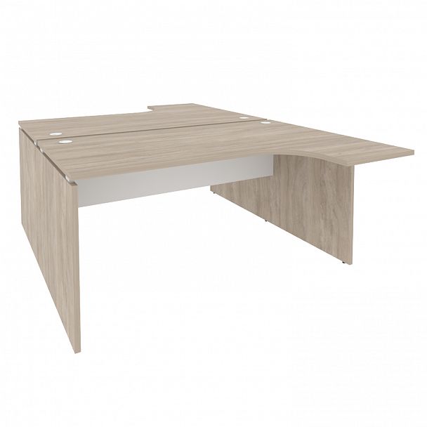 Рабочая станция "Onix" O.D.SA-4 дуб аттик/белый - Вид 1