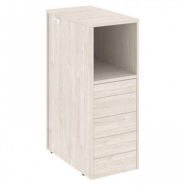 Тумба 5 ящиков TIP-ON проходная,  средняя "Onix" O.R-TV-5TIP денвер светлый - Вид 1