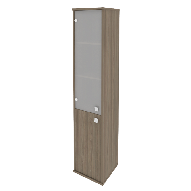 Style Шкаф высокий узкий левый Л.СУ-1.2 (L) Вяз 412*410*1980 - Вид 1