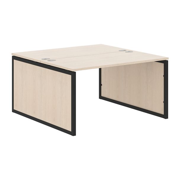 Стол 2-х местный XQPWST 1414 Бук Тиара/Антрацит 1400х1406х750 XTEN-QP - Вид 1