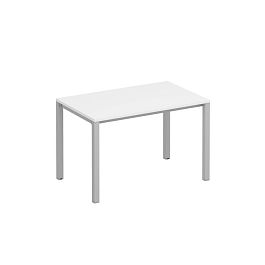 Стол письменный на металлокаркасе КФ Комфорт КФ К.С1 1131 БП белый премиум / серый - Фото предпросмотра