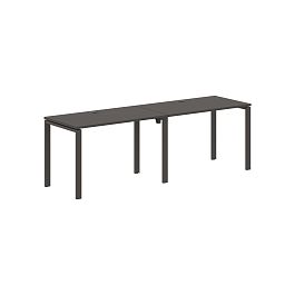 Стол 2-х местный EUWST 2367 Мокко/Мокко 2326х670х750 EDIS - Фото предпросмотра
