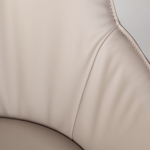 Полукресло Sofia, экокожа soft-touch, серый - Вид 9