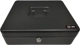 Ящик для денег Cactus CS-CB-004 90x300x240мм ключевой графитовый сталь 1.967кг - Фото предпросмотра