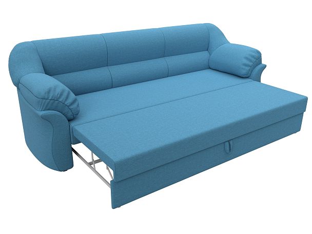 Диван прямой Карнелла Рогожка голубой - Вид 7