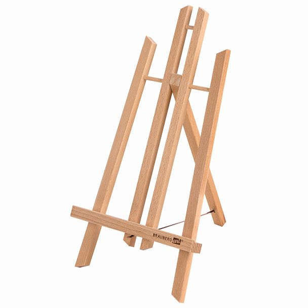 Мольберт настольный из бука 21х26х36 см, высота холста до 40 см, лакированный, BRAUBERG ART CLASSIC, 192254 - Вид 2