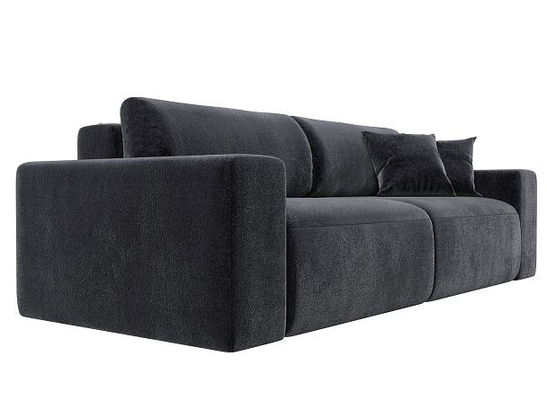 Диван прямой Лига-036 НПБ Классик Велюр серый - Вид 3