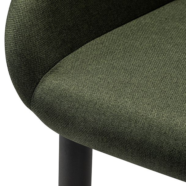 Кресло Бар.Kent тёмно-зеленый/черный - Вид 7