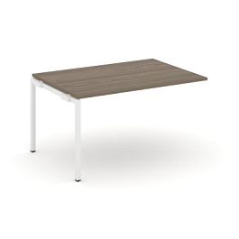 Style Project Проходной наб. элем. перег. стола SN-4P.NSPRG-002.3 Вяз Благородный/Металл Белый 1180* - Фото предпросмотра