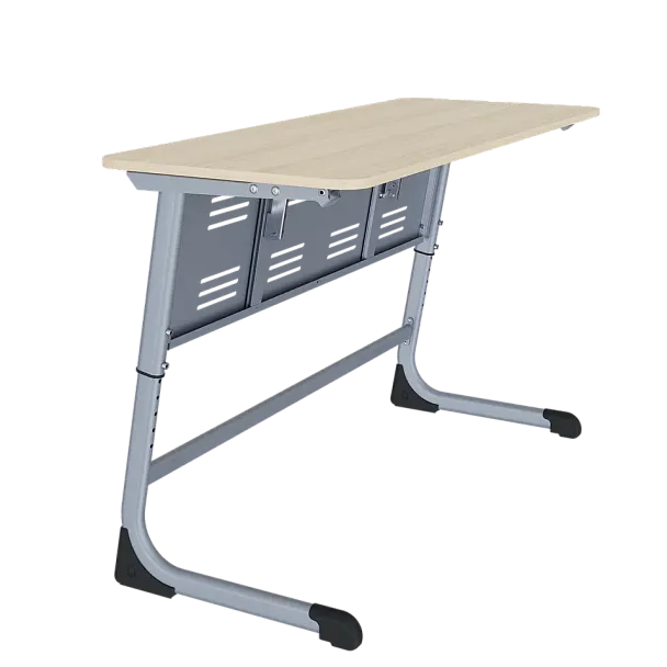 Парта Smart на плоскоовале 2М с РН (столеш. ЛДСП ЗУ, экран ПЭ), гр.3-5 - Вид 7