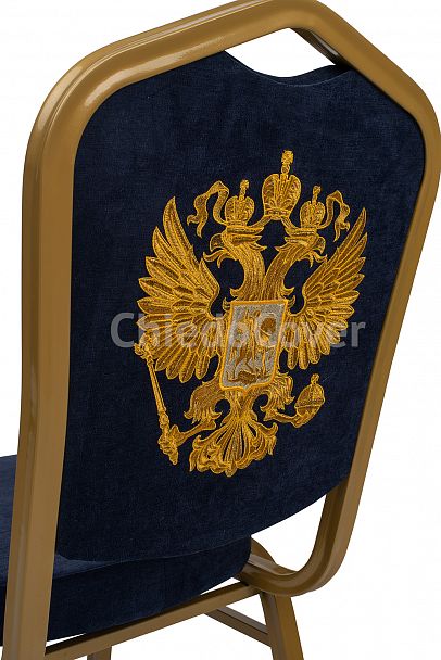 Стул Хит 25мм с вышивкой - герб РФ, стопируемый - Вид 3
