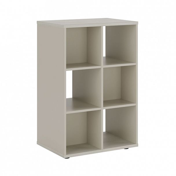 Стеллаж двусторонний New Line 72x51x110 дуб шамони светлый - Вид 1