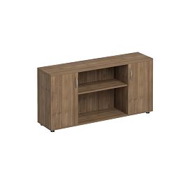 Шкаф комбинированный низкий Комфорт К.528 дуб шамони темный - Фото предпросмотра