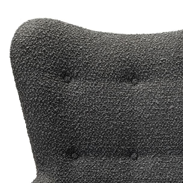 Кресло Хайбэк темно-серый/т.орех - Вид 5