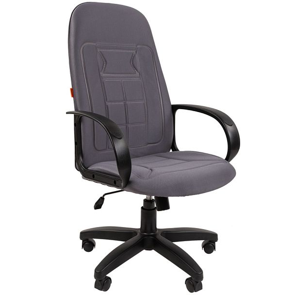 Кресло CHAIRMAN 727, ткань, серый - Вид 1