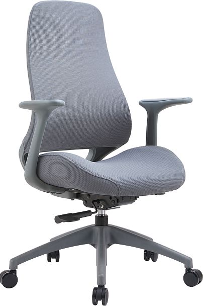 Операторское кресло Everprof Bug Grey (Баг Грэй) Ткань Серый - Вид 1