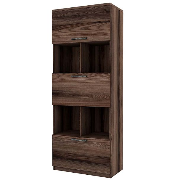 Шкаф для бумаг Spring 78x42x199 дезира тёмная - Вид 1