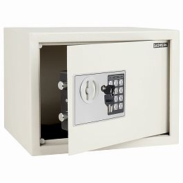 Сейф мебельный DASWERK SC-250EL (250х350х250 мм), электронный замок, бежевый, 291345 - Фото предпросмотра