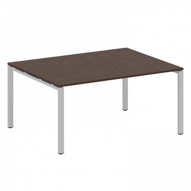 Стол для переговоров "Metal System" БП.ПРГ-1.4 венге/серый - Вид 1