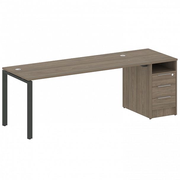 Рабочая станция "Metal System" БП.РС-СТП -1.5 вяз/антрацит - Вид 1