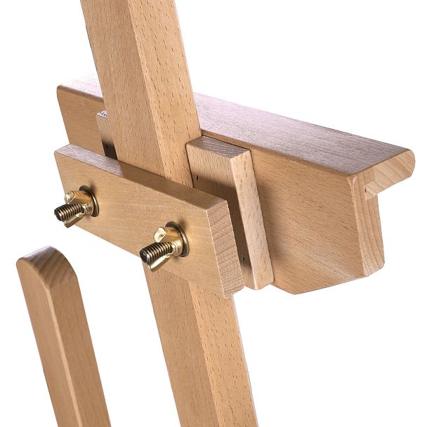 Мольберт напольный из бука, 158х50х87 см, высота холста до 121 см, лакированный, BRAUBERG ART CLASSIC, 192259 - Вид 18