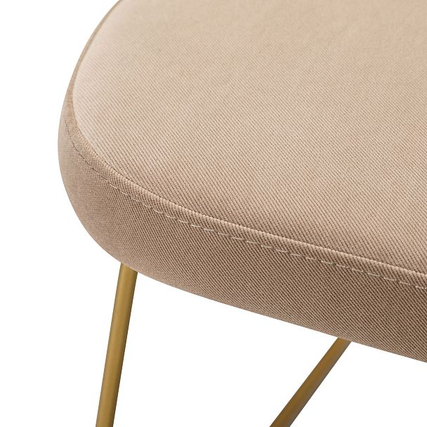 Стул Lars Diag beige/Линк золото - Вид 4
