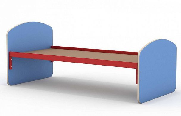 Кровать детская с металлическим основанием "714", 1400 - Вид 1